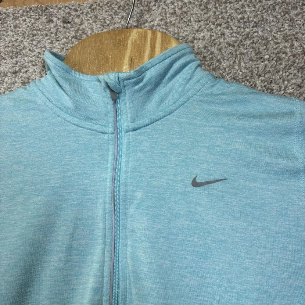 Nike Element Dri-FIT Pullover Womens Small Blue 1/2 Zip Long Sleeve Shirt